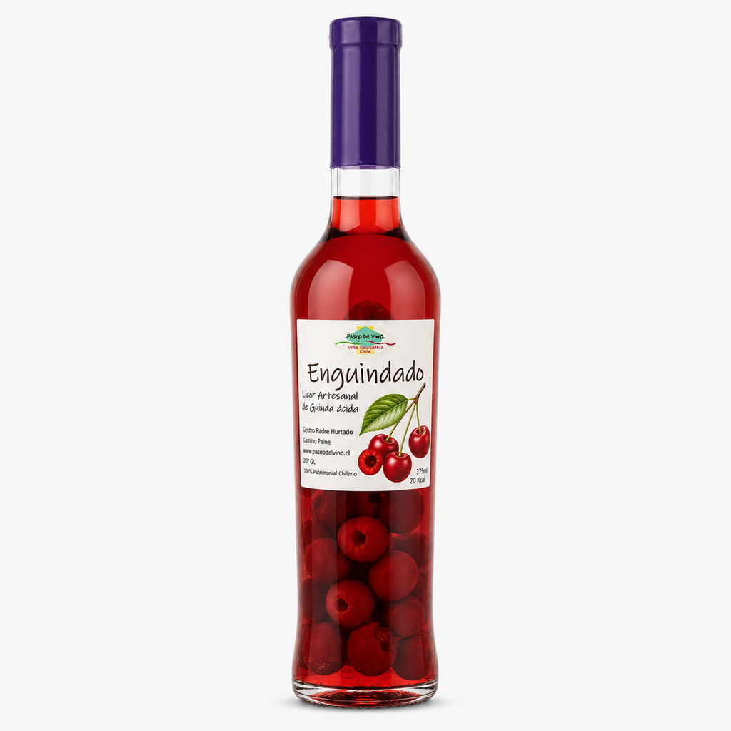 Enguindado- Licor de guinda ácida artesanal